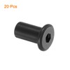 sourcing map M8 T-nuts, 20pcs Carbon Steel Hex Socket Head