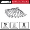 Steelman Pro 16-Piece Metric 6-Point Combination Wrench Tool Set, Durable
