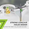 RVMATE RV Dual Propane Tank Mounting Rack with Locking Device