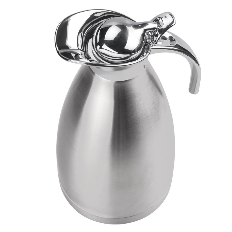 Thermal Carafe Stainless Steel Double Wall Vacuum Insulated 68 Oz