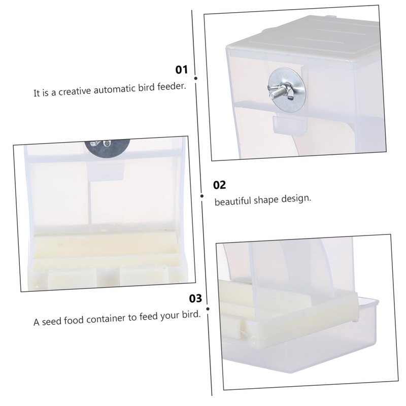 Hohopeti Hanging Bird Feeder for Outdoors Creative Automatic Bird Feeding