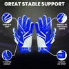 LYRX Professional Football Receiver Gloves with Optimal Silicone Palm Non-Slip
