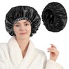 Years calm Silk Bonnet for Sleeping Women, Double Layer Soft
