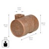 WAGNER Designer Eco 01020301 Furniture Castor Diameter 38 mm Height