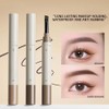3 in 1 Waterproof Eyebrow Pomade with Brush,Beginner-friendly, Long Lasting,
