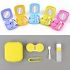 portable contacts lens case 3ea
