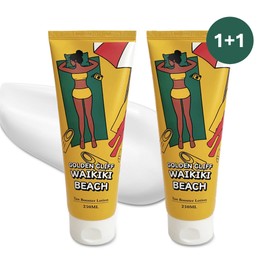 [Golden Cliff] Waikiki Beach Tanning Lotion Tanning Cream Ultra Intensifier Zero Bronzer Renewal 250ml 2pcs / [골든클리프] 와이키키비치 태닝로션 태닝크림 울트라 인텐시파이어 제로브론저 리뉴얼 250ml 2개