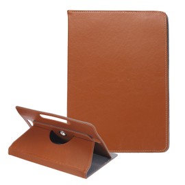 sourcing map Universal 10.1 Inch Tablet Case, PU Leather 360 Degree Rotatable Protective Cover Case for 10.1-10.5 Inch Tablet, Brown