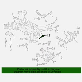 Rear Camber Adjustment Bolts with Eccentric Bolt, Metal Materials, Fit for Edge 2007-2024, 2013-2020, Responder 2019-2020