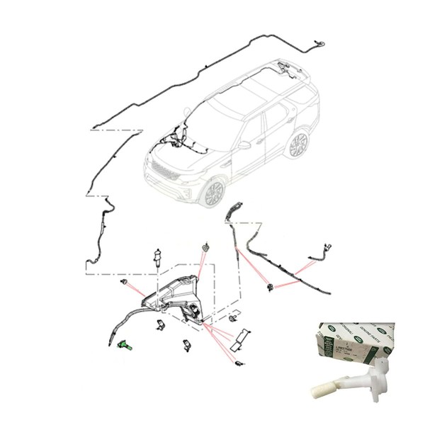 WASHER FLUID LEVEL SENSOR RANGE SPORT RANGE DISCOVERY 5 LR110605