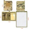 Map Case,Tactical Notebook,Waterproof map case for Hiking, Tactical, Outdoor Activities,