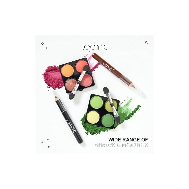 Technic Super Beauty Case - 48-Piece Portable Makeup and Nail