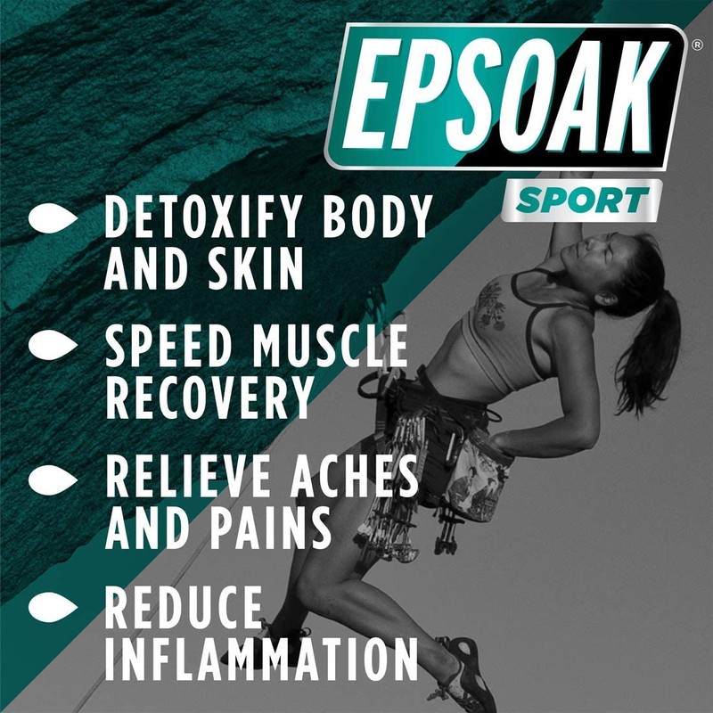 Epsoak Sport Epsom Salt for Athletes - 5 lbs. Energizing