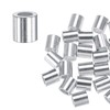 M METERXITY Pack of 25 Aluminum Crimp Loop Sleeves 5mm