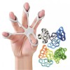 발달기구 소근육운동 손가락 손스트레칭 악력기 [5-손가락운동-회색4kg] Developmental Equipment for Fine