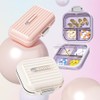 Travel Pill Organizer Box with Labels, 7 Compartments Portable Mini