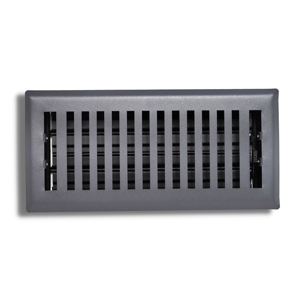 Sierra Grates Precision Flow 4"x14" Steel Floor Register - Contemporary