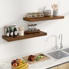 Fun Memories Floating Shelves for Wall, 32 Inch Long Floating