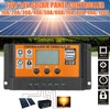 PWM Auto Solar Charge Controller LCD Display Dual USB Solar