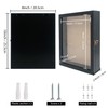 GraduationMall Black 20 x 25 cm 3D Picture Frame Deep