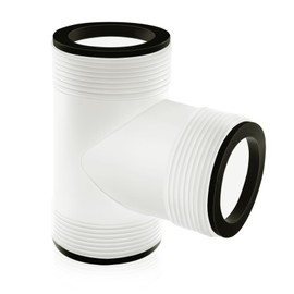 Boltigen 1.5 inch Pool Pump Hose T Connector, Swimming Pool Hose T Splitter Adapter, 3 Way Pool Split Hose Extender for Above Ground Pool Hose and Filter Pumps