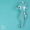 Hardicraft HC-40CK55 Molly the Seahorse Crochet Pack, Cotton, Sea Blue,