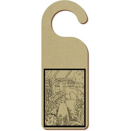 'Greenhouse Ghosts' 200mm x 72mm Door Hanger/Sign (DH00046748)
