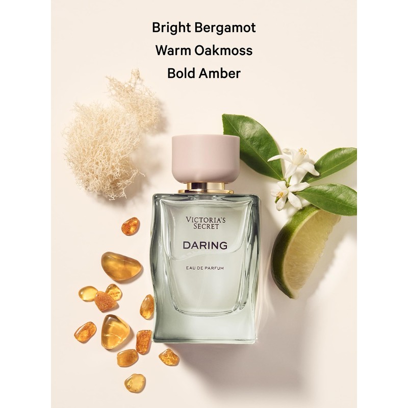 Victoria's Secret Daring Eau de Parfum, Notes of Bright Bergamot,