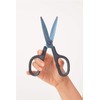 Plus Japan Fitcut Curve Premium Scissors 175mm Titanium Coated Blue