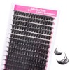FADLASH Cluster Lashes D Curl Wispy Individual Lashes DIY Eyelash