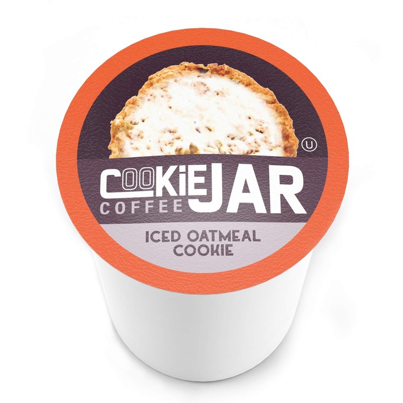 Cookie Jar Coffee Iced Oatmeal Flavored Coffee, Recyclable Pods, 2.0
