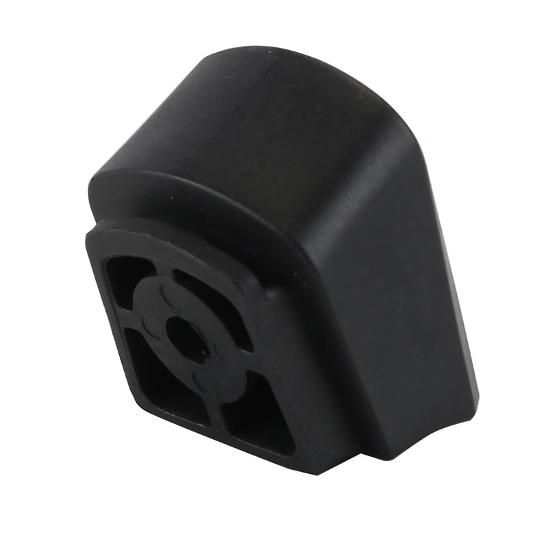 Enwye 2Pcs Black Universal Skate Brake Pads Durable Replacement Parts