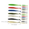 Sosoport 21Pcs Fishing Baits Soft Wear Resistant Baits for Freshwater
