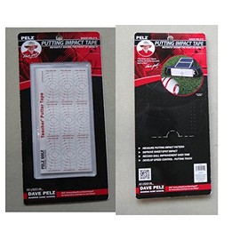 Pelz Golf DP4015 Teachers Putter Impact Tape, White