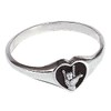 LDS 0.925 Sterling Silver I Love You Sign Language Ring (8.5)