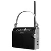AM/FM Compact Analog Portable Radio (Black)