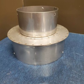 Reliance MFG 7'' To 8'' SS Stove Pipe Reducer