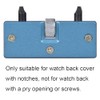 Professional Watch Back Remover Tool, Metal Adjustable Rectangle Watch Back