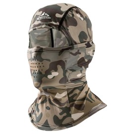 YAYUPLUS Balaclava, For Summer, Cooling Face Cover, UV Protection, Sun Protection, Breathable, No Stifling, Sweat Absorbent, Quick Drying, Balaclava, Camouflage Pattern, Bicycle, Cycling, Running