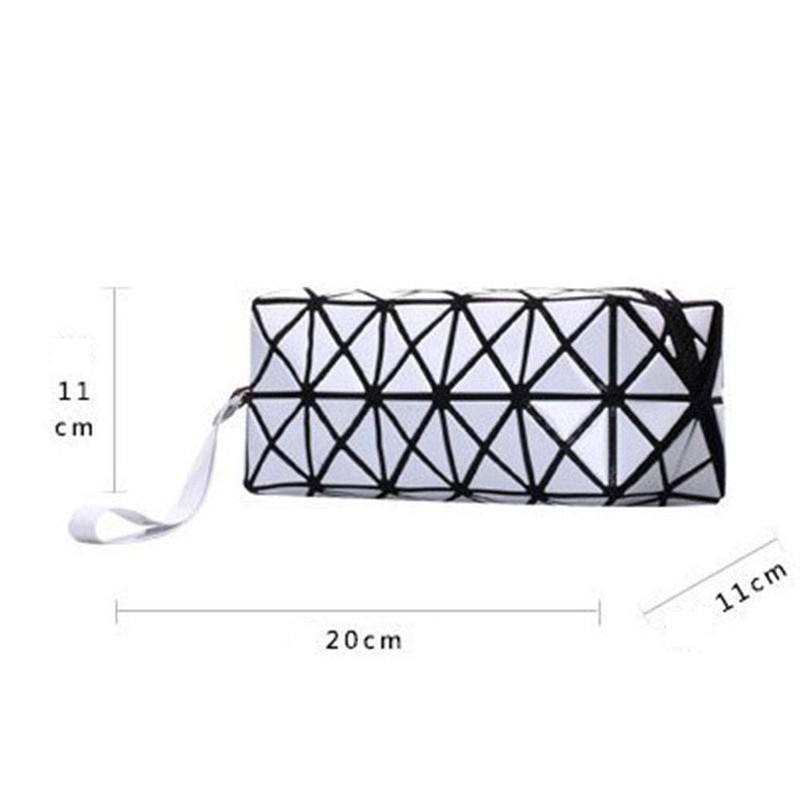 Geometry Pencil Case, 1pcs Pencil Case Large Interesting Geometric Foldable