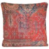 Arcobaleno London Rug Oriental Design Cushion Cover Red Printed Kilim