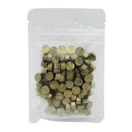 Sealing Wax Wax Beads Octagon 100 Sealing Wax Beads 12.5cm*9cm*1cm (Antique Gold)