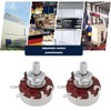 Create idea 2 Stück 2W/500k? Einstellbares Eingang-Drahtpotentiometer Wellendurchmesser 6mm WTH118