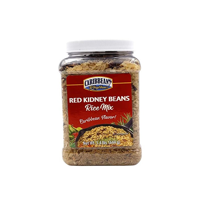 Caribbean Rhythms Red Kidney Beans Rice Mix, 1.4 lb.