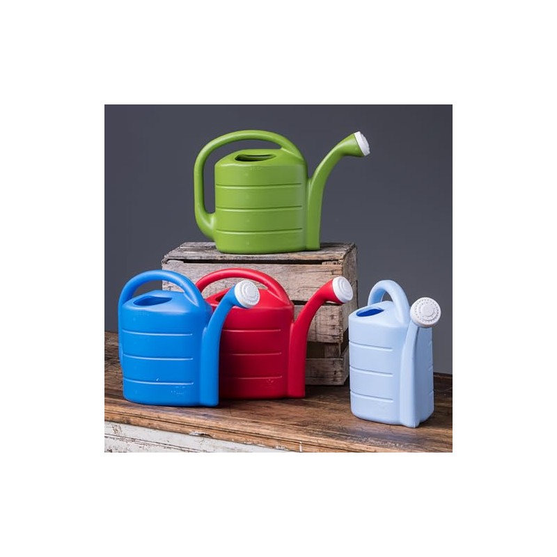 Root & Vessel 30411 Deluxe 2-Gallon Watering Can, Red