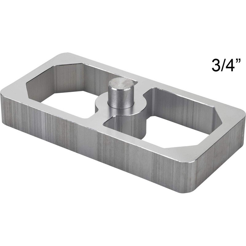 2 Inch Aluminum Leaf Spring Lowering Block - Universal, Versatile