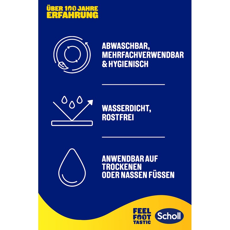 Scholl Manual nano glass foot file for gentle callus removal