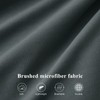 Aisbo King Size Fitted Sheet Dark Grey - Extra Deep