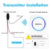 SINGCALL Wireless Doorbell Extender Convert Wired to Wireless for Existing