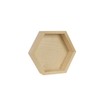 Walnut Hollow 41619 Pine Hexagon Wall Shadow Box Small, or